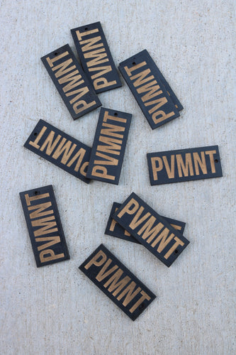 PVMNT logo keychains